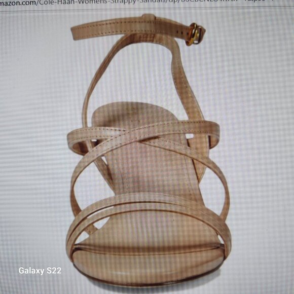 Cole Haan "Addie" Strappy Sandals. NIB. Size 9.5. Leather. - Picture 8 of 13